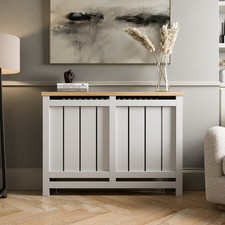 Radiator Cover White Modern