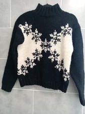 Vintage Express Triscot Wool Christmas Jumper Woman's