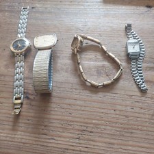 4 vintage ladies watches spares repair Roamer Andre Zach Smiths Astral Derrick