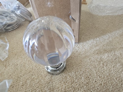 Pair segmented acrylic ball - segmented,