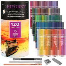 125 Pack Colored Pencils Set
