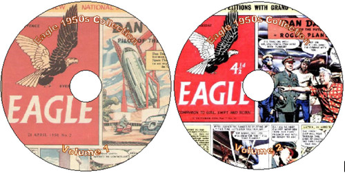 Eagle comics 1950s - comics, 500
