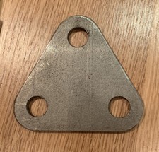 1970 Triumph Bonneville. Engine Plate. Mild Steel Replacement Part No 83-1356