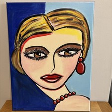 Tanman art abstract portrait