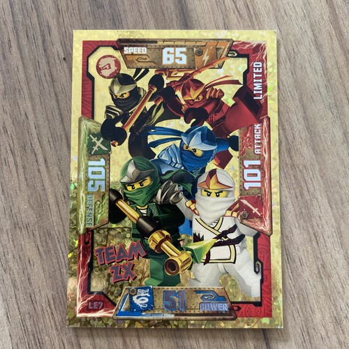 Lego ninjago trading card le7 - lego,
