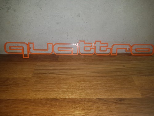 Audi quattro bumper grill - audi,