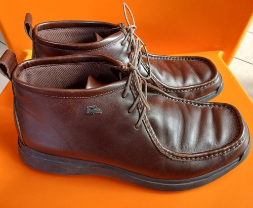 Lacoste eton brown moccassin - ,