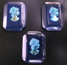 3 Czech Vintage (1950's) Dark