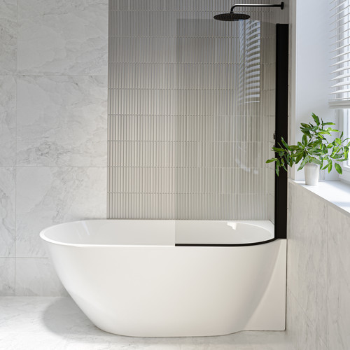 Freestanding shower bath - freestanding,