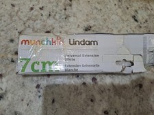 Munchkin Lindam 7cm Pressure Fit Universal Stair Gate Extension White