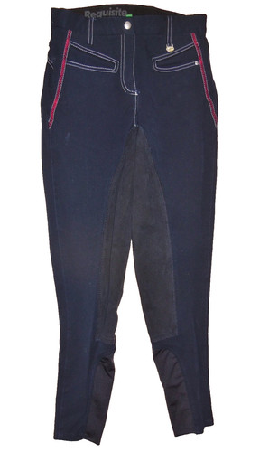 Navy blue jodhpurs breeches - blue,