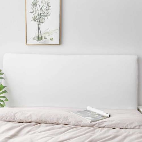 Bed headboard slipcover beige - bed,