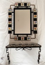 Vintage Framed Wrought Iron