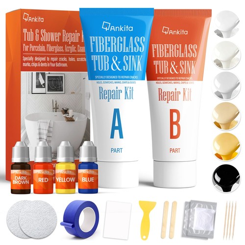 Fiberglass tub repair kit - fiberglass,