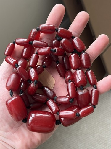 Vintage phenolic cherry amber - phenolic,
