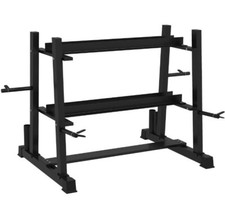 SPORTNOW 3-Tier Dumbbell Rack
