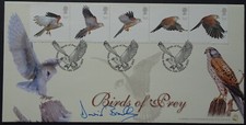 2003 Birds of Pray Bradbury Sovereign no 24 FDC signed David Bradley from Kes