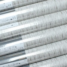 8 Rolls Taupe Metallic Stripe Wallpaper Shimmer Textured Feature Wall Bedroom