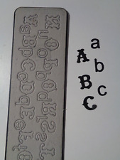 Sizzix Santa's Workshop Alphabet Decorative Strip Die Cutter