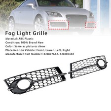 2PCS Fog Light Cover Grille