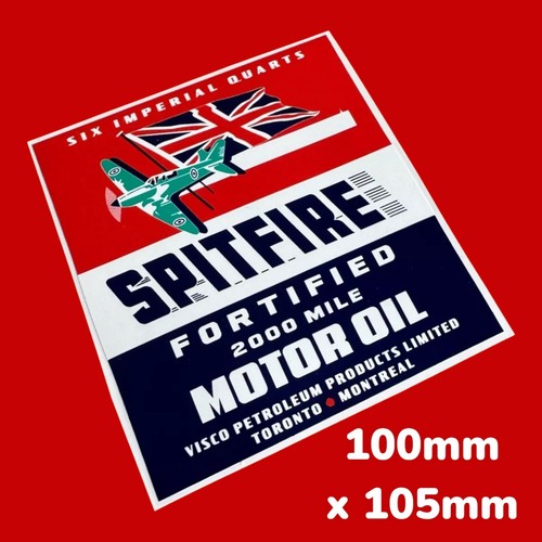Spitfire motor oil vintage - spitfire,