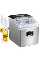 Ice Maker Machine 20kg/Day Home Bar Parties Office with LED Display & 24H Timer