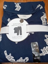M&S Navy mix animal print