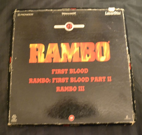 Laserdisc video movie disc - laserdisc, 3-disc