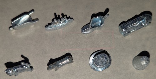 Monopoly tokens replacement - monopoly,