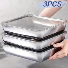 3PCS Stainless Steel Food