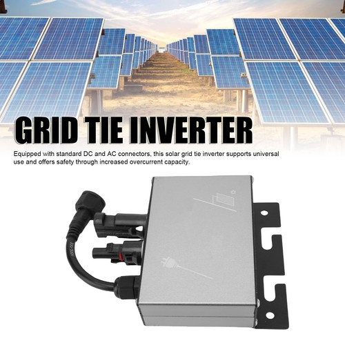 Solar grid tie - grid, microinverter
