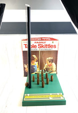 Vintage Family Table Skittles Game Casdon Strategy With Unique Reset Mechanism