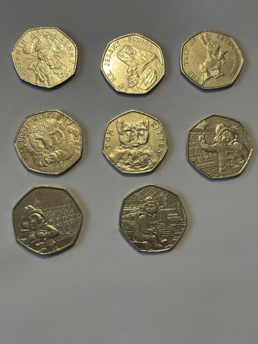 Beatrix potter 50p coin - beatrix,