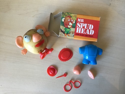 Vintage spud head toy - vintage,
