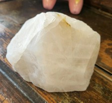 Large Piece Of Pink Quartz Crystal Stone