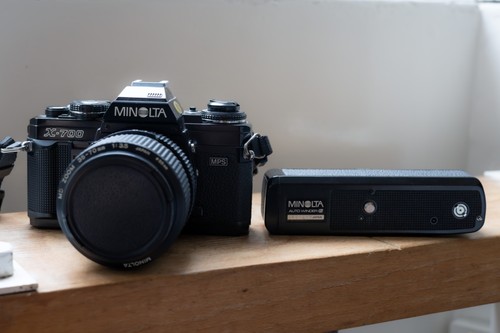 Minolta 700 35mm slr - minolta, x‑700