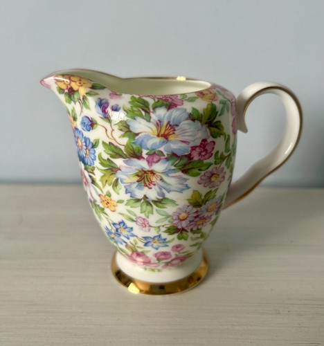 Ceramic chintz jug royal - ceramic, jug,