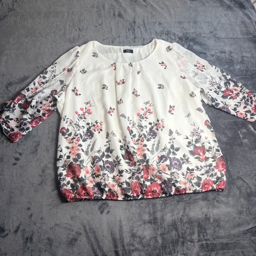 White floral blouse uk - floral,