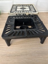 Robert Welch Design Black Cast Iron Table Food Warmer By Victor