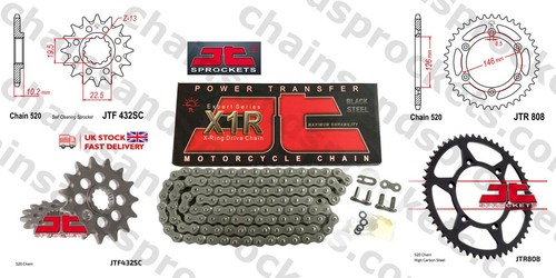 Ring chain sprocket kit - ring,