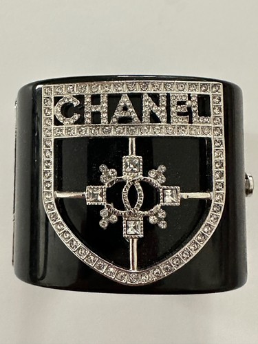 Authentic chanel shield cuff - chanel,