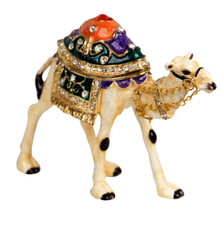 Trinket Box By Juliana  Camel