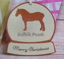 Suffolk Punch Horse Christmas