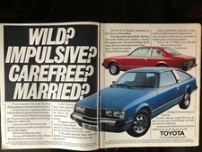 Toyota celica 1970s magazine - celica,