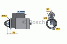 BOSCH REMAN STARTER - 0986021320