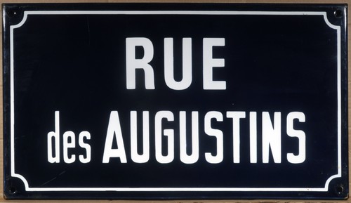 Old vintage french - french, enamel