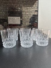 Cristal D' Arques Whisky Tumbler X 6