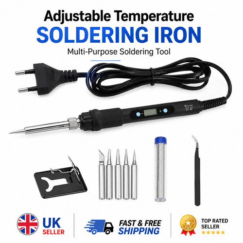 60w adjustable temp soldering - 60w,