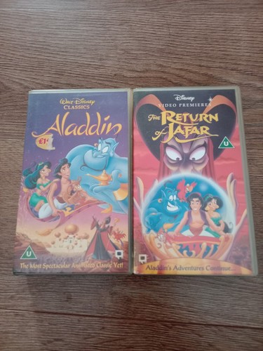 Aladdin vhs tapes - vhs, *great