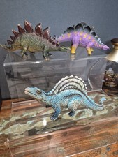 Vintage Dinosaur Figures X2 AAA Early Learning Centre 1 X Geoworld